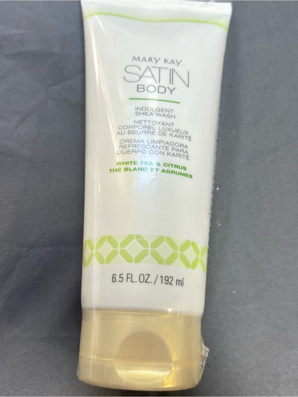Mary Kay Satin Body INDULGENT SHEA WASH Shower Gel White Tea & Citrus SEALED